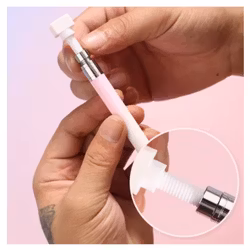 Diamond Painting Penna Med Inbyggt Vax  Vit/Rosa