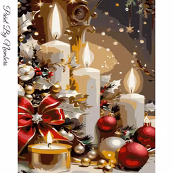 Paint By Numbers Juleljus 40x50