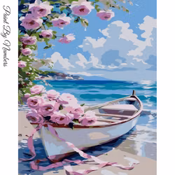 Paint By Numbers Eka Blommor 40x50