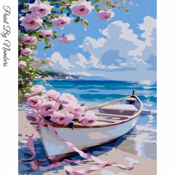 Paint By Numbers Eka Blommor 40x50