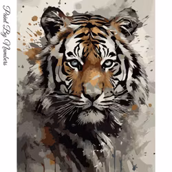 Paint By Numbers Tiger 40x50