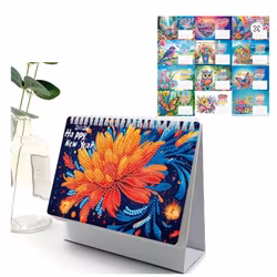 Diamond Painting Bordskalender 2026 Happy New Year