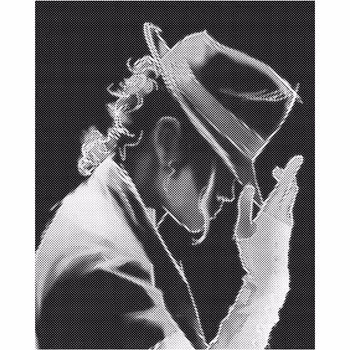 One Color Dot Painting Michael Jackson 40x50