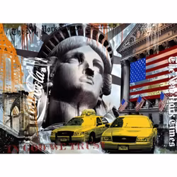 Diamanttavla New York 40x50