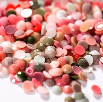 Bokmärke Pink Flowers 21 cm