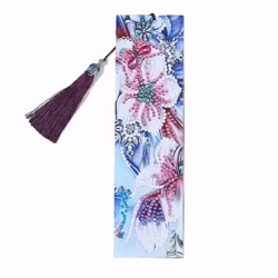 Bokmärke Pink Flowers 21 cm