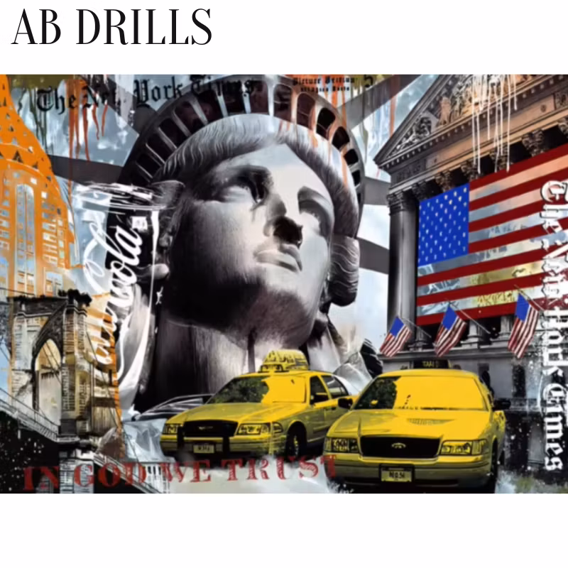 Diamanttavla AB Drills New York 40x50