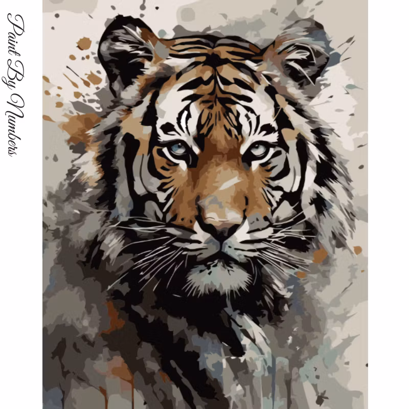Paint By Numbers Tiger 40x50