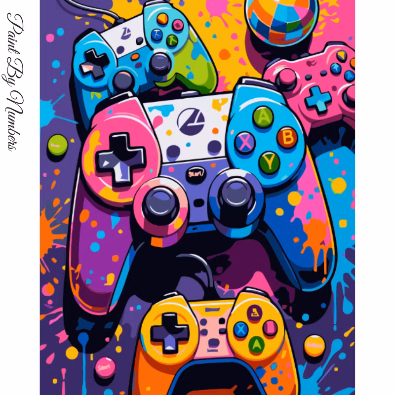 Paint By Numbers Game 40x50