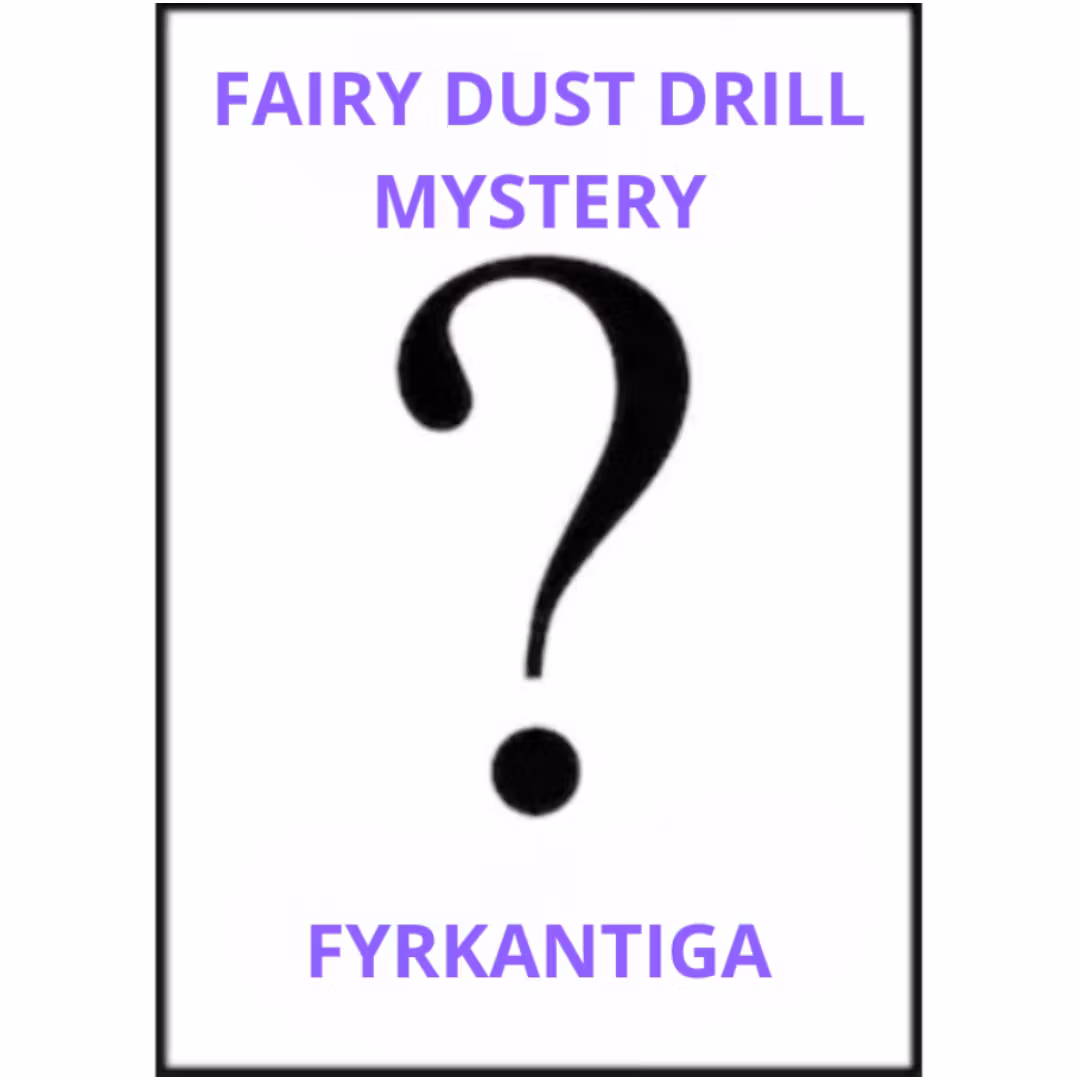 Diamanttavla  Mystery Fairy Dust Drill 40x50 - 120 Färger