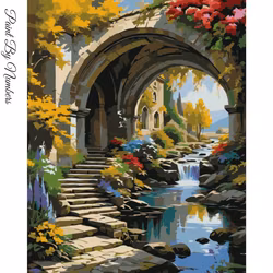 Paint By Numbers City Stream 40x50