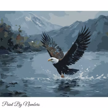 Paint By Numbers Eagle 40x50