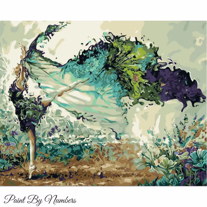 Paint By Numbers Dance 40x50 - Leverans vecka 18