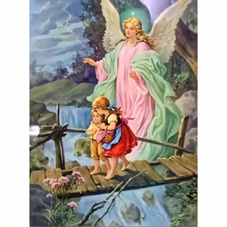 Diamanttavla Änglavakt 40x50