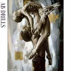 Diamanttavla AB Drills Dancing Couple 40x50