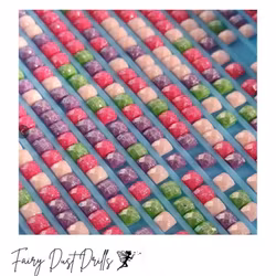 Diamanttavla Fairy Dust Drills Vivid Flowers 40x50 - Leverans vecka 19-20