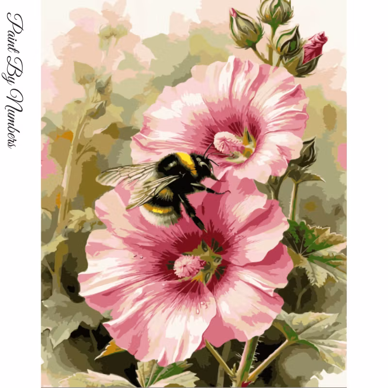 Paint By Numbers Bumblebee 40x50