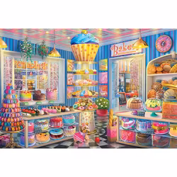 Diamanttavla Bakery 50x40- Leverans v. 23-24