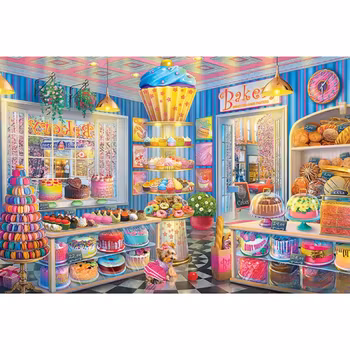 Diamanttavla Bakery 50x40- Leverans v. 23-24