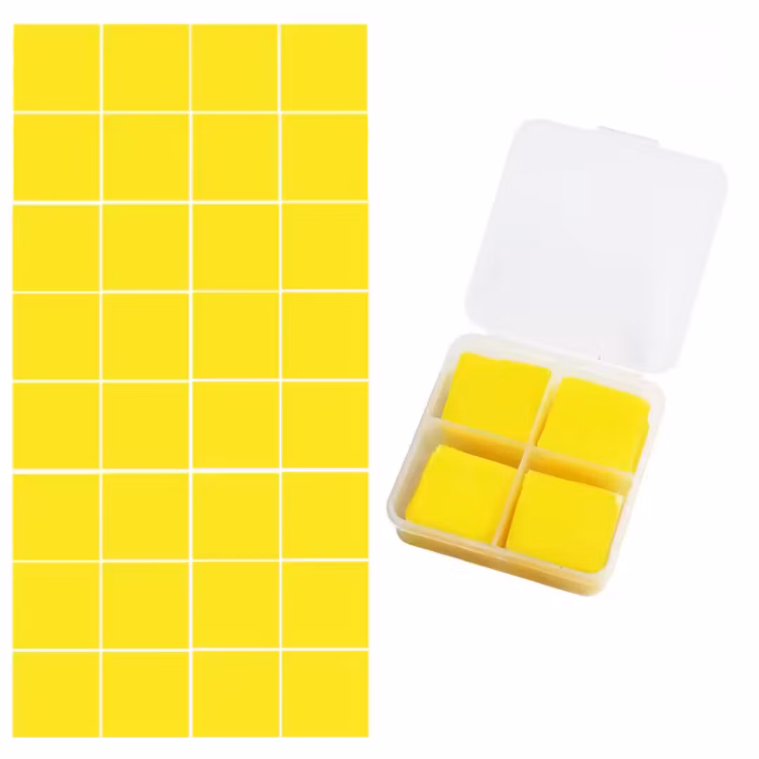 Diamond Painting Vax Box Med 32 st Gula