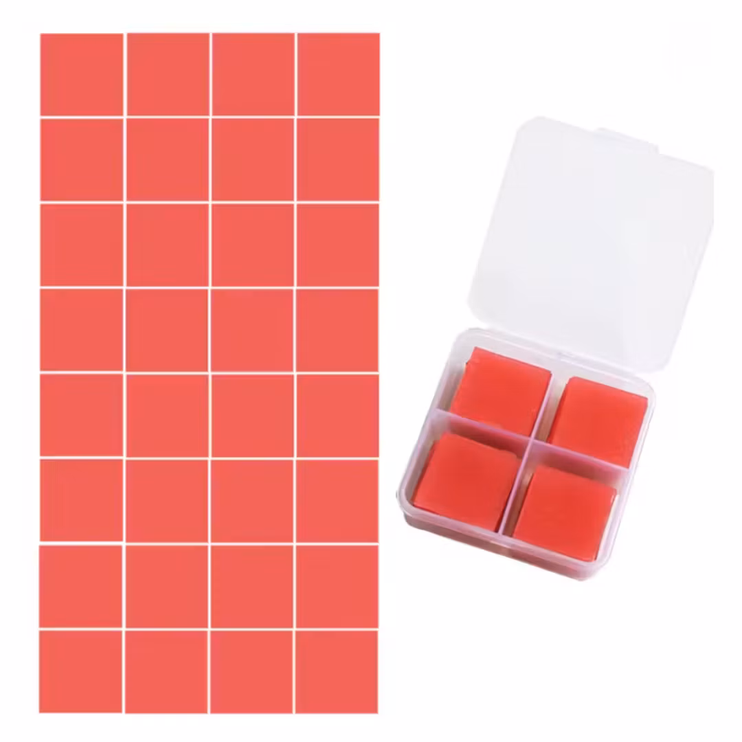 Diamond Painting Vax Box Med 32 st Rosa