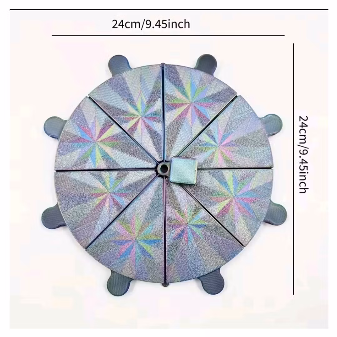 Diamond Painting Trågställ Med 8 Tråg + Vaxbox Rosa