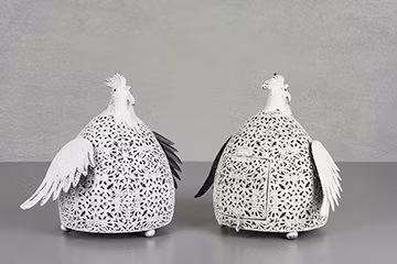 Lykta Höna 19x26 cm