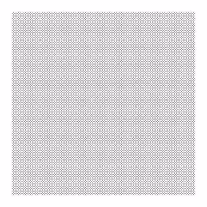 Oprintad Rund Förlimmad Canvas 40x50