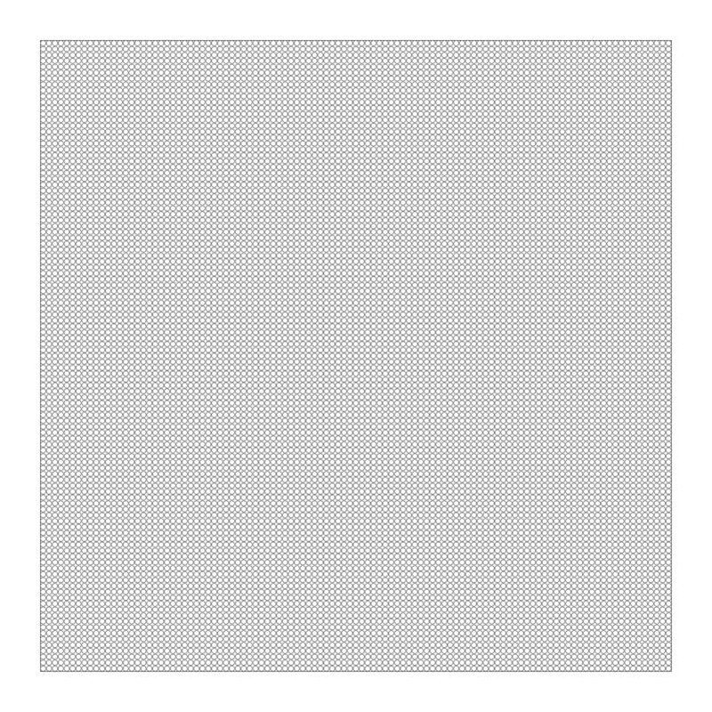 Oprintad Rund Förlimmad Canvas 30x40