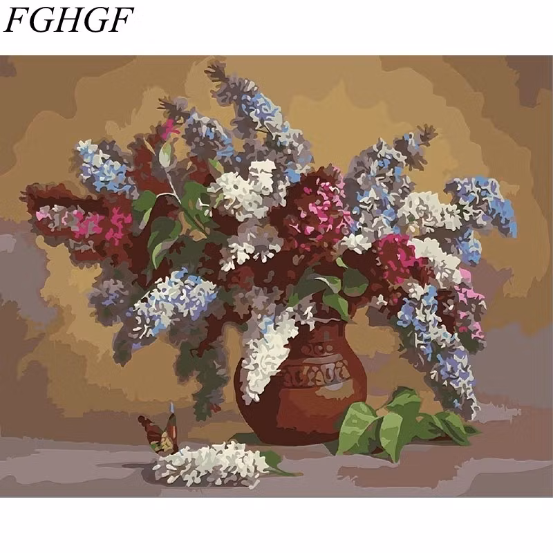 Paint By Numbers Syrener I Vas 40x50