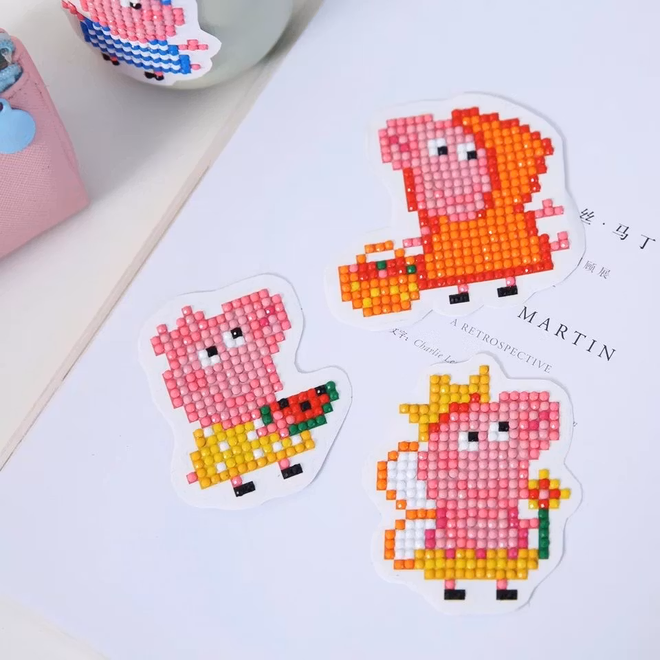 Stickers Greta Gris 5 st