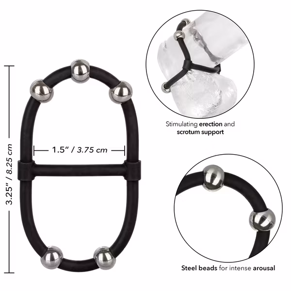 Steel Beaded Dual Silicone Maximizer