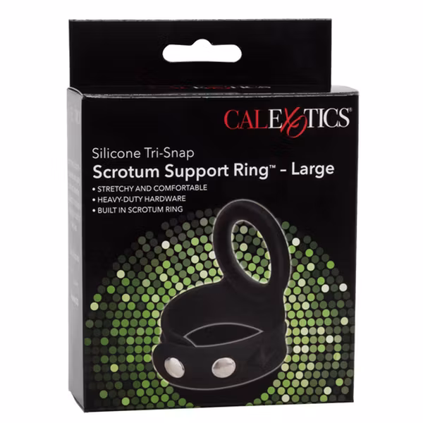 Silicone Tri-Snap Scrotum Support Ring