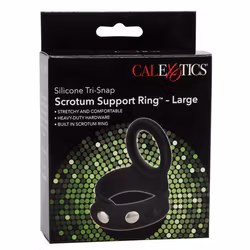 Silicone Tri-Snap Scrotum Support Ring