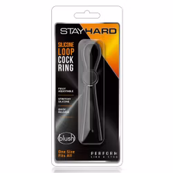 Stay Hard Silicone Loop Cock Ring