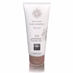 Shiatsu Massage & Glid Gel 2in1 - Silky Touch