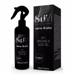 Spray & Play - 2-i-1 massage & Glidmedel