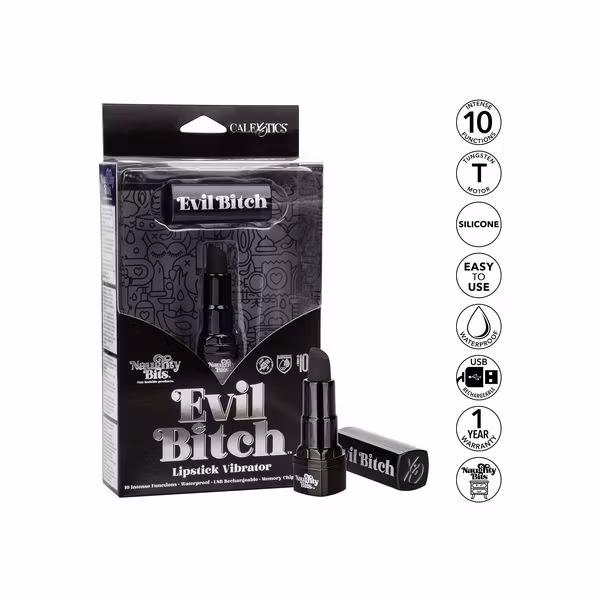 Naughty Bits Evil Bitch Lipstick Vibrator