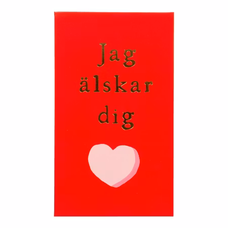 Dubbelkort - Jag älskar dig