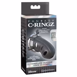 Hardcore Silicone Cock Blocker