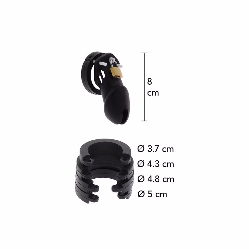 Extreme Chastity Cock Cage Silicone
