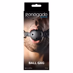 Bondage Ball Gag Black