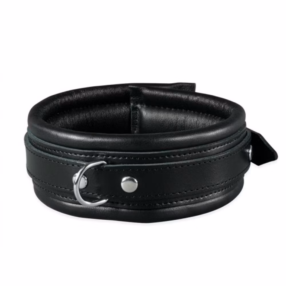 Leather Collar 5 cm