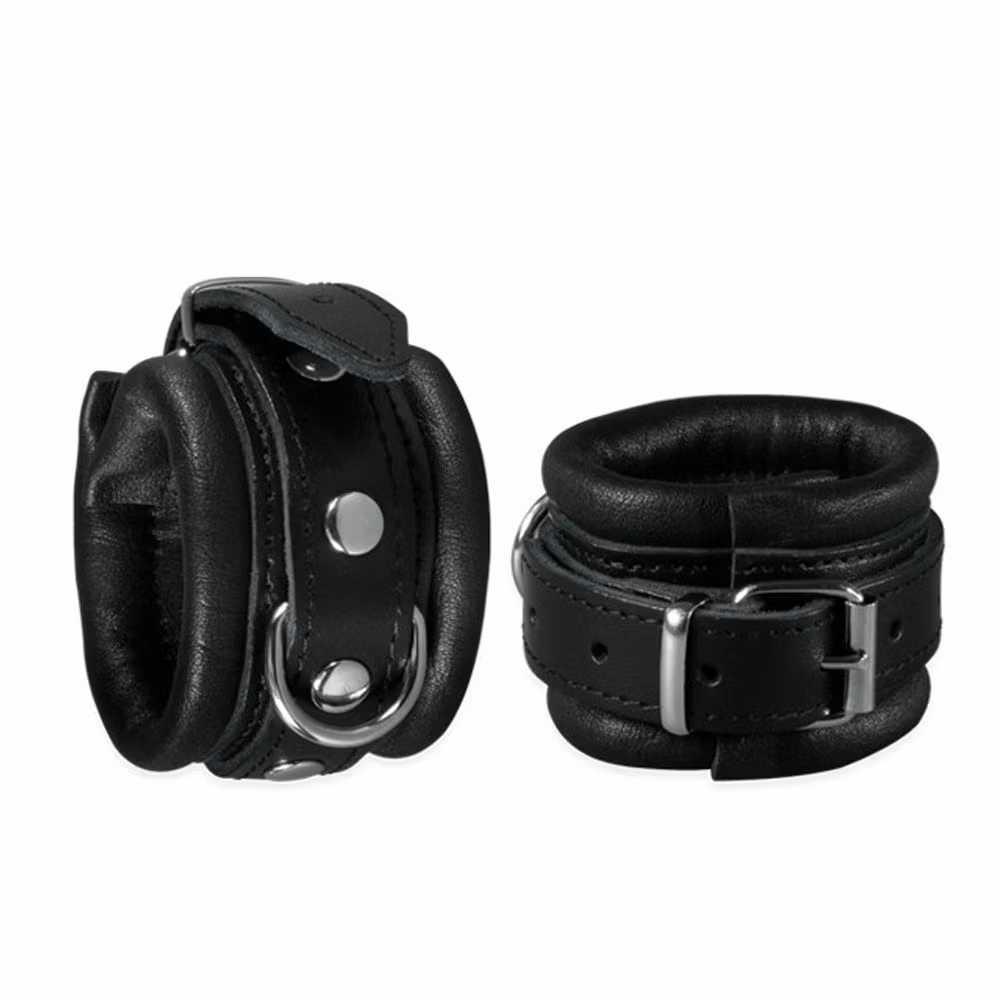 Leather Handcuffs 5 cm