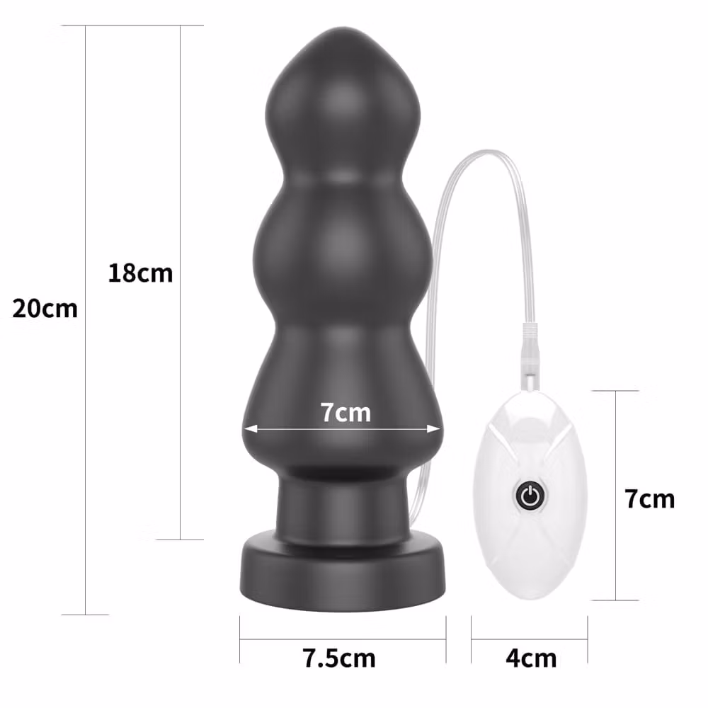 King Sized Vibrating Anal Rigger