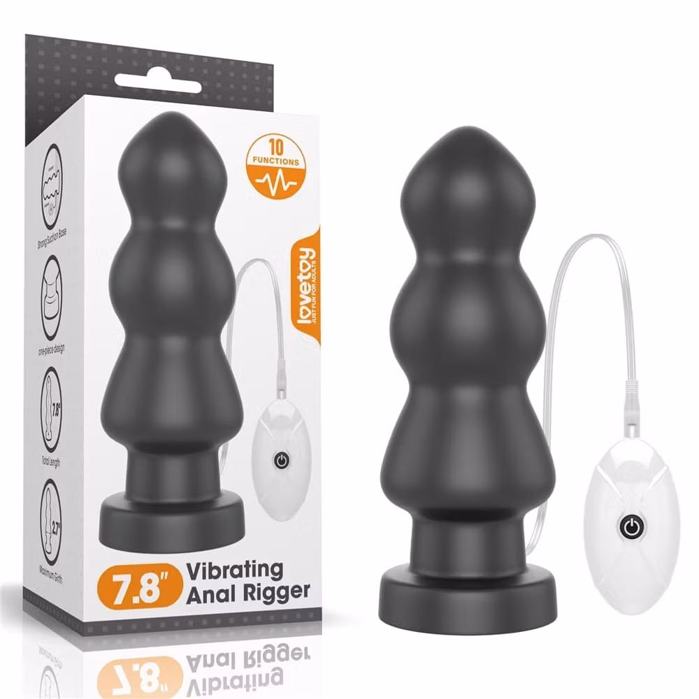 King Sized Vibrating Anal Rigger