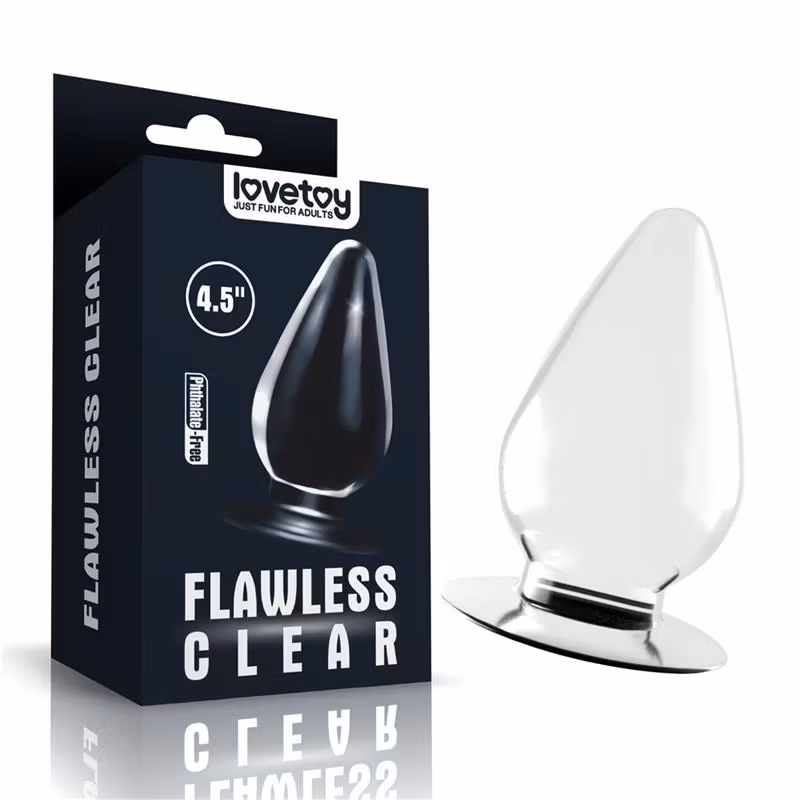 Flawless Clear Butt Plug