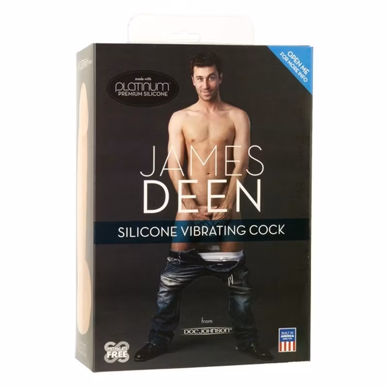 James Deen Silicone Vibrating Cock