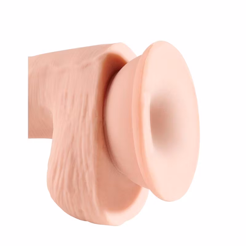 3D Triple Density Dildo with Balls