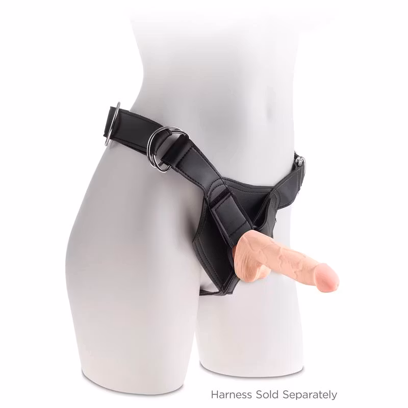 3D Triple Density Dildo with Balls